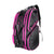 White background image, black and hot pink Tyson McGuffin Pickleball Tour Bag.