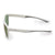 Side view of the JOOLA RJX Lite eyewear, matte white.