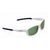 Product image of the JOOLA RJX Enhance eyewear in matte white.