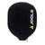 White Background Image: Radius Pickleball Paddle Cover, black.