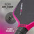 Infographic showing the NFC Chip-enabled handle on the JOOLA 3S Magnus 16mm pickleball paddle.