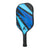 Product photo showing the JOOLA Ben Johns Blue Lightning Pickleball Paddle from an angle