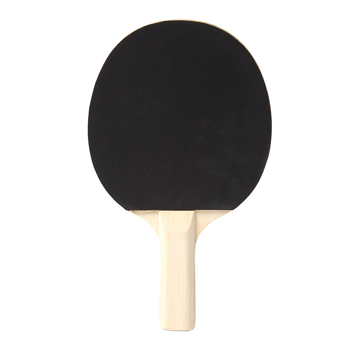 White Background Image: Back of JOOLA Hit Racket showing black rubber