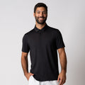 Black-Men's Club Polo