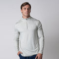 Gravity Gray Heather-Men's Quarter Zip Pullover