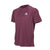 Product photo showing the front of the JOOLA Propel Crewneck in Burgundy at an angle #Burgundy