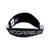 White Background Image: JOOLA Scorpeus Visors in Black with showing white Scorpeus logo across the back strap #Black