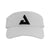 White Background Image: JOOLA Scorpeus Visors in White with black JOOLA Trinity icon on the front #White