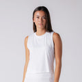 White-Women's Court Tank