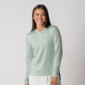 M-Women's Quarter Zip Pullover