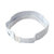 White Background Image: Back of the white JOOLA Trinity visor. #White