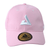 White background Image: Straight on view of the light pink JOOLA trinity hat. #Light Pink