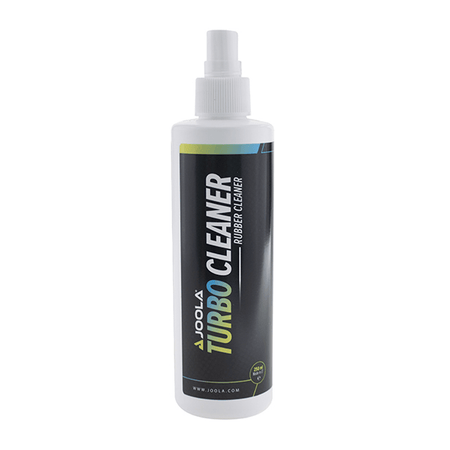 Product image of a bottle of JOOLA Turbo Table Tennis Rubber Cleaner.