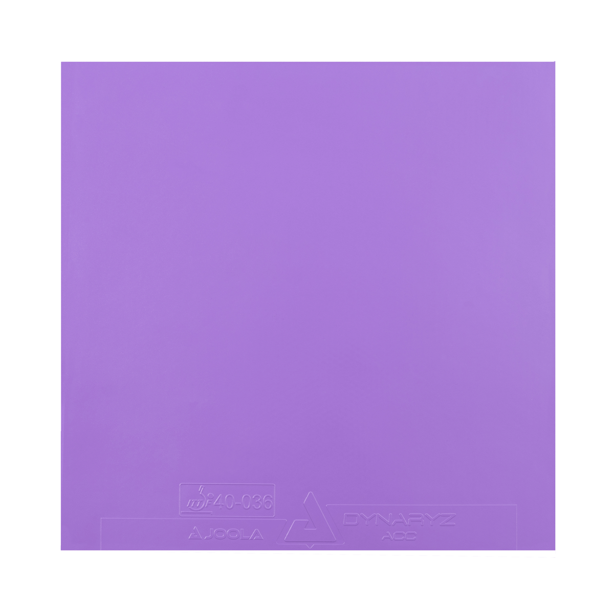 Product image of the Dynaryz ACC rubber, purple. #Purple