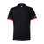 White Background Image: JOOLA Edge Polo in Black/Red, back #Black/Red