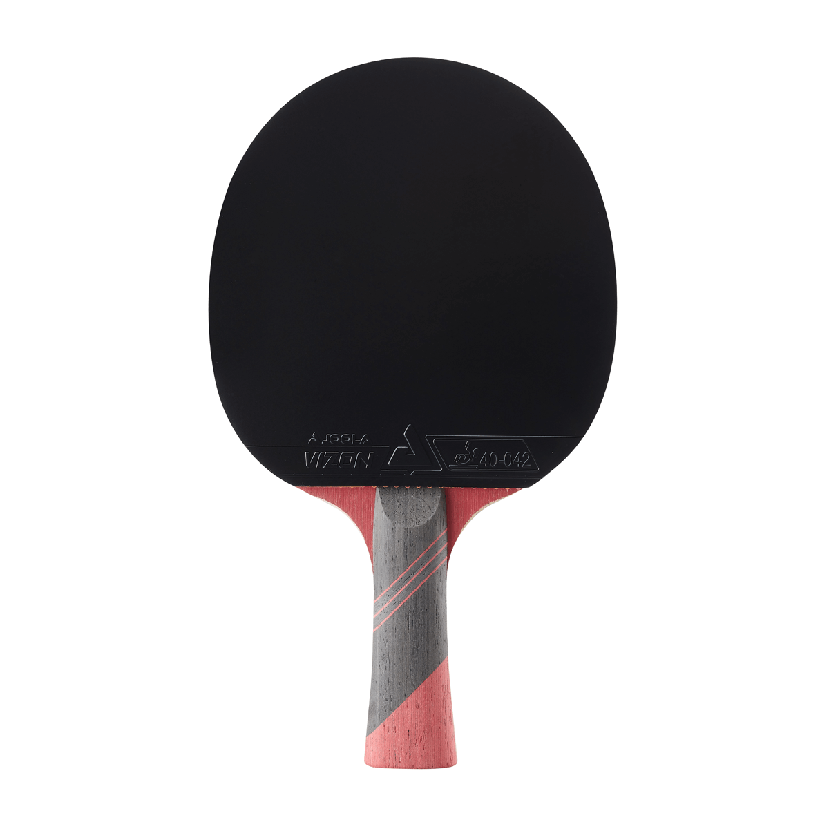 White Background Image: JOOLA Omega Speed Table Tennis Racket. #Red