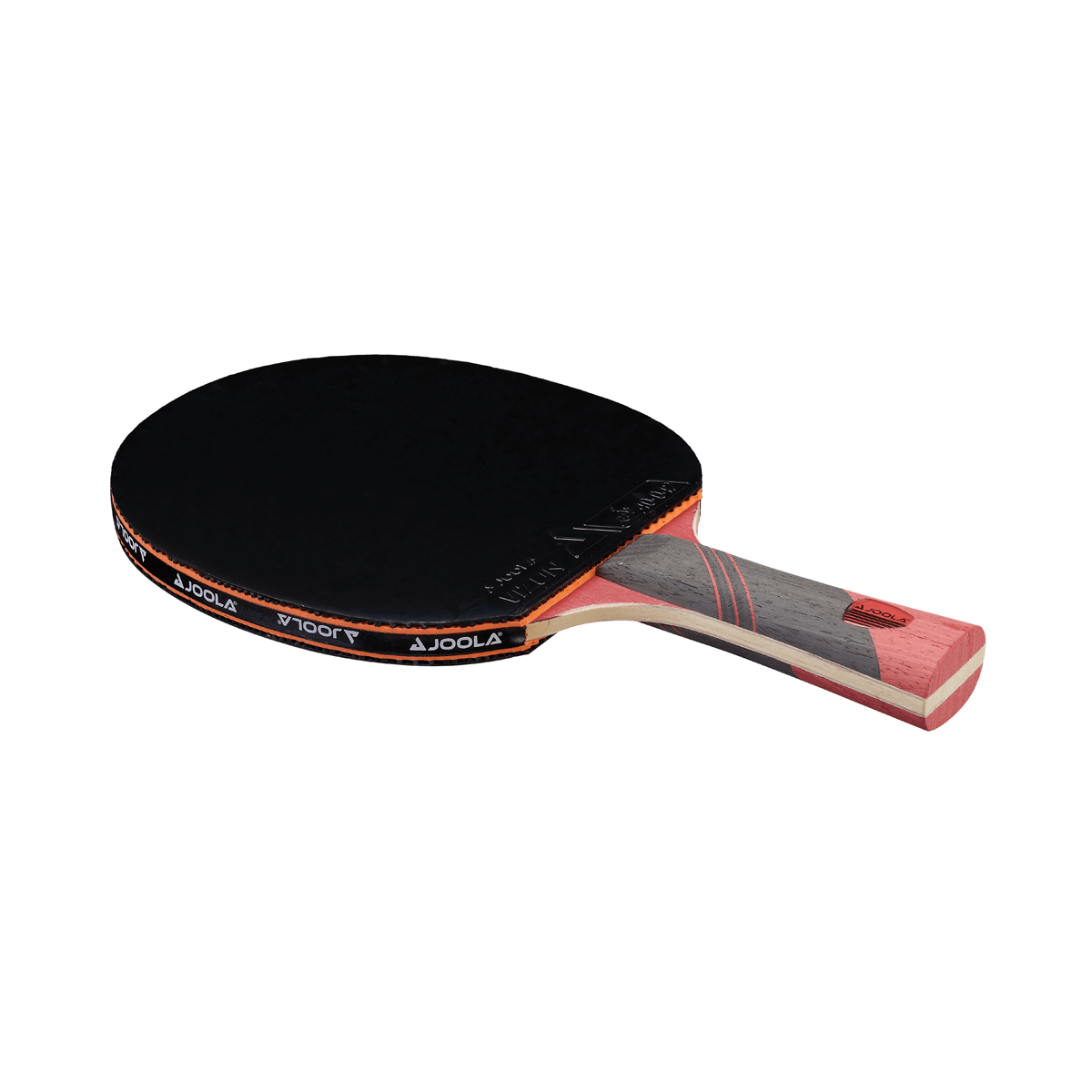 White Background Image: JOOLA Omega Speed Table Tennis Racket. #Red