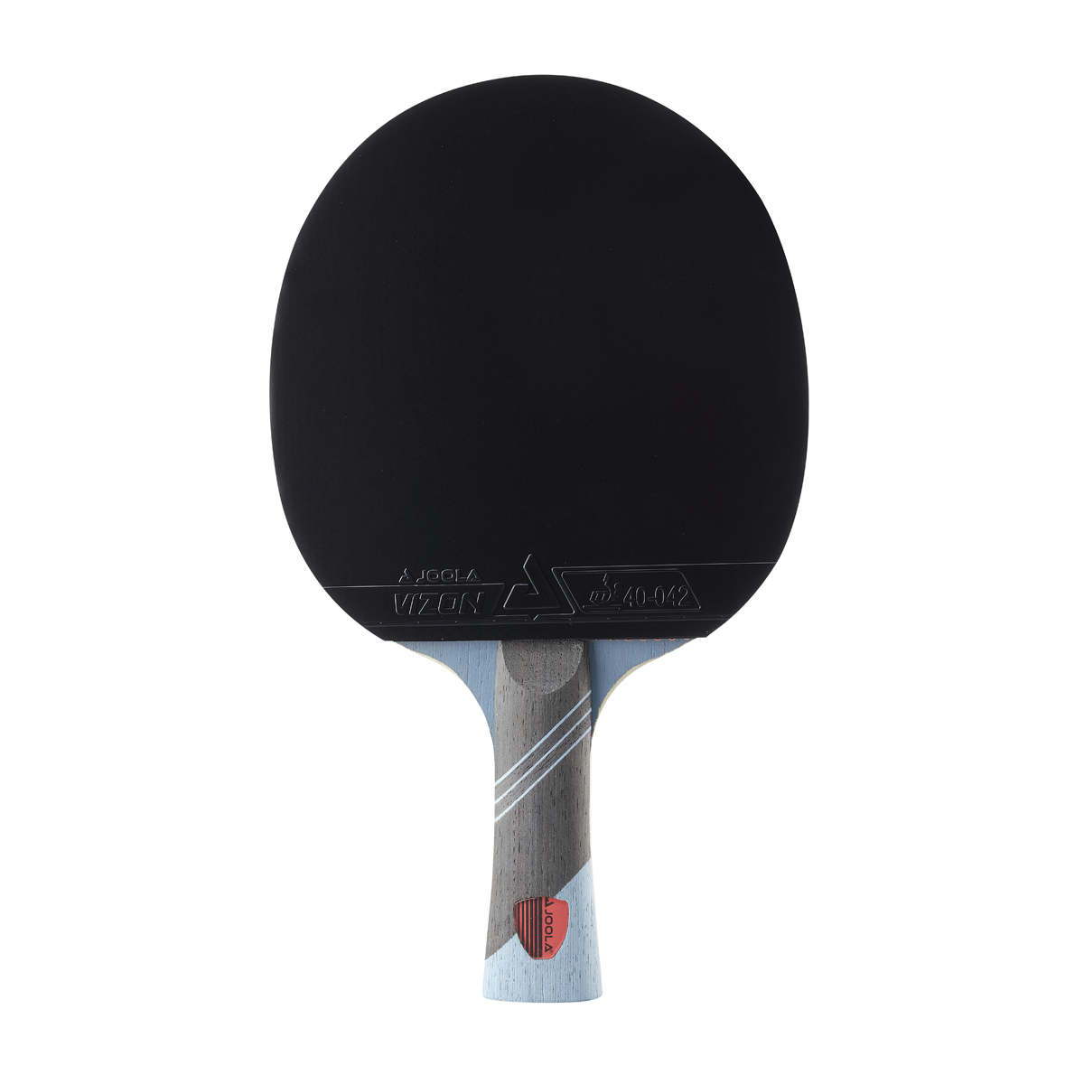 White Background Image: JOOLA Omega Speed Table Tennis Racket. #Light Blue