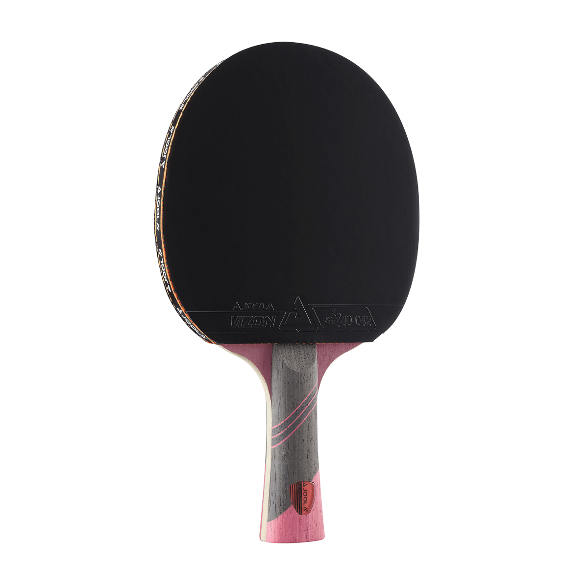 White Background Image: JOOLA Omega Speed Table Tennis Racket. #Purple