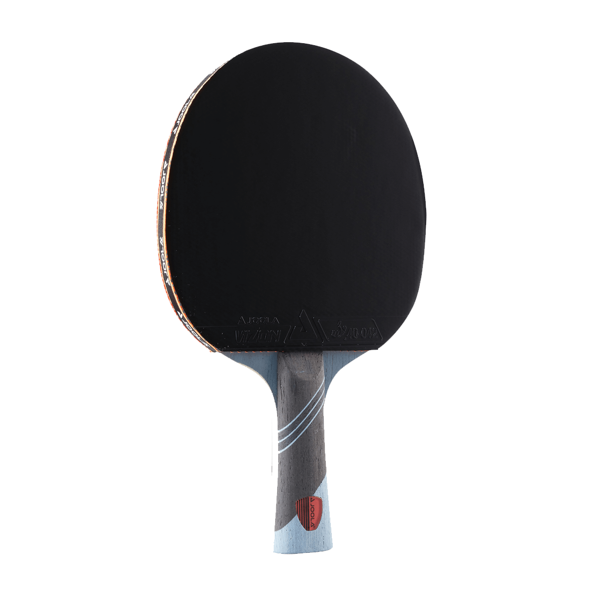 White Background Image: JOOLA Omega Speed Table Tennis Racket. #Light Blue 2