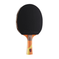 Orange-JOOLA Omega Strata Table Tennis Racket with Vizon Rubber