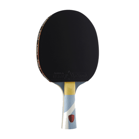 White Background Image: JOOLA Omega Strata Table Tennis Racket. #Light Blue