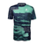 White Background Image: Navy and green JOOLA Syntax Shirt. #Navy/Green